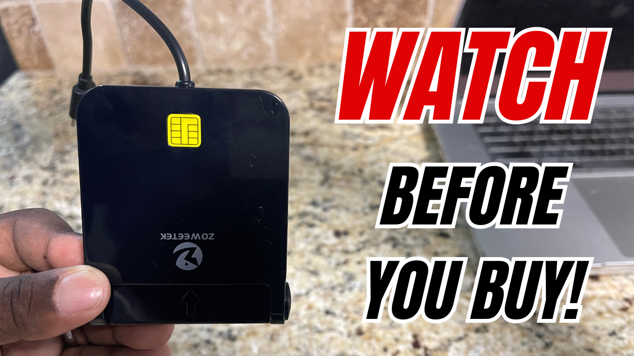 Watch Review of ZOWEETEK CAC Reader USB C | Worth it? on Amazon Live